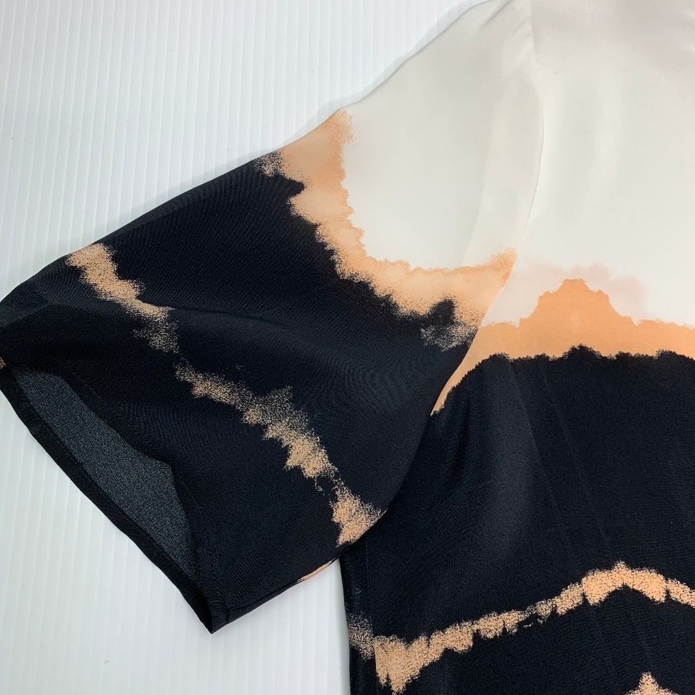 Marie Oliver Silk Blouse Small Sanders Tie Dye - Picture 4 of 8